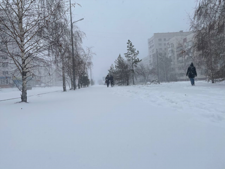 Погода в зимней ставке