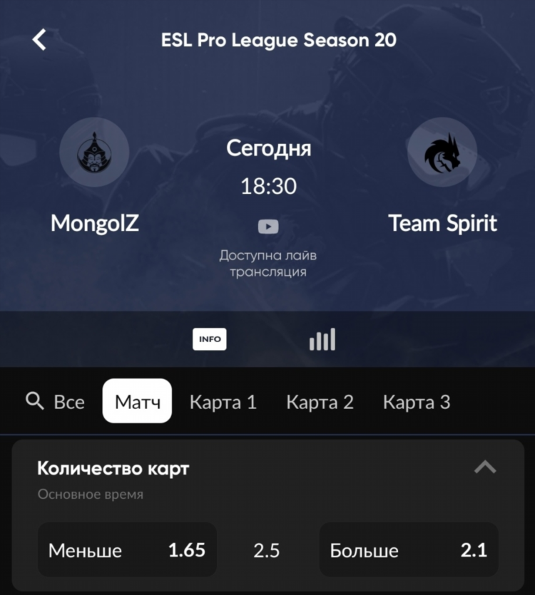Прогнозы на cs2